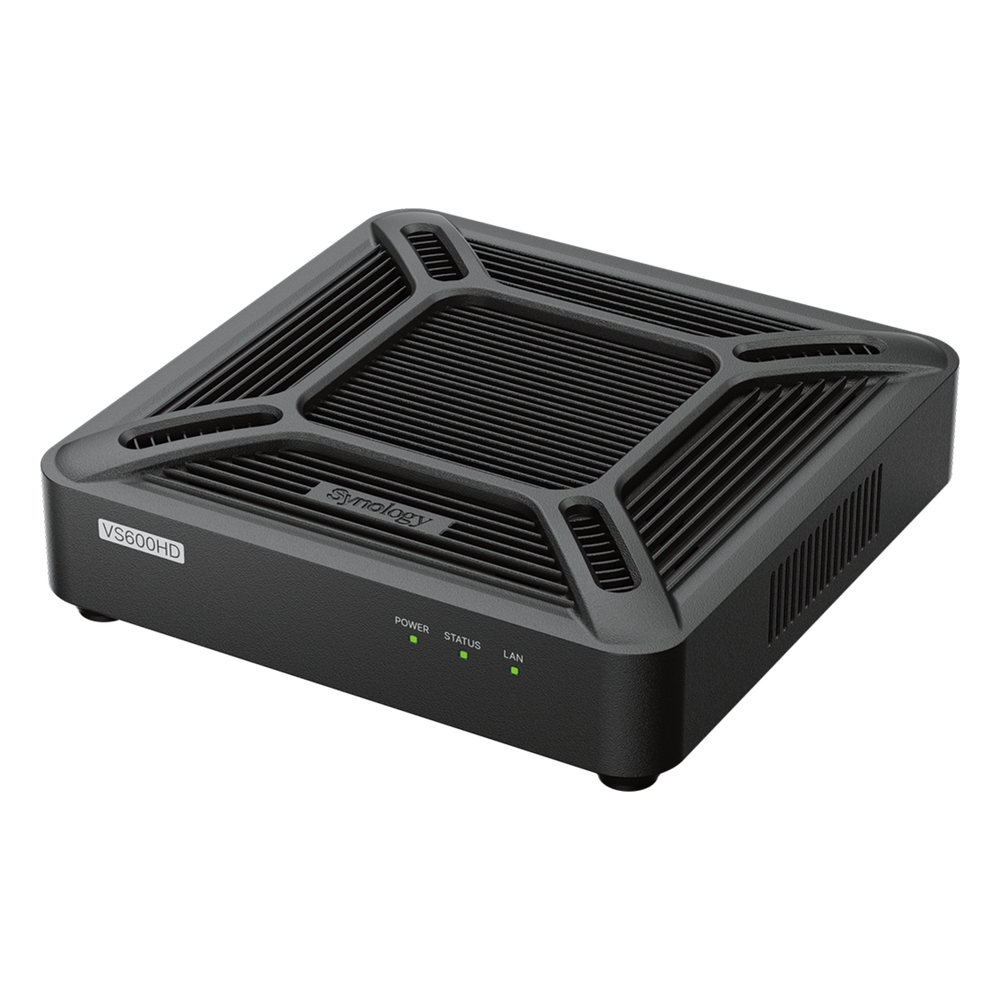 VisualStation VS600HD | Solución de Monitorización de Doble Pantalla | Salida HDMI 4K | Transmisiones IP hasta 720p/600 FPS | Compatible con Surveillance Station | Conformidad NDAA y TAA | Montaje VESA.