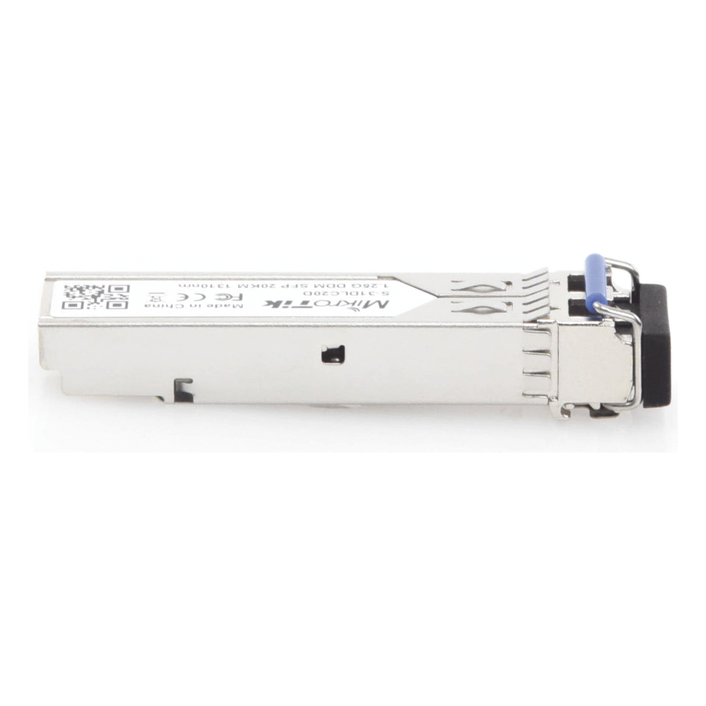 Transceptor MiniGbic SFP 1.25G LC Duplex para fibra Mono Modo 20 KM