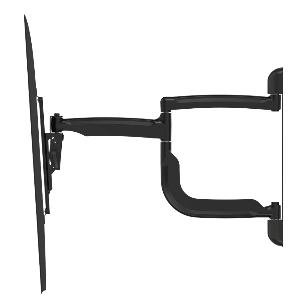 Soporte de Pared Articulado SmartMount para Pantallas 43" a 65"+ / Extensión 30.1" (765mm) / Capacidad 90 lb (41kg) / VESA 200x100 a 600x400mm / Pivote ±90° / Gestión Integrada de Cables