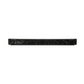 Tapa Ciega Estándar de 19in, Compatible con Racks con Rieles de Orificio Roscado, Instalación sin Herramienta, Plano, 1 UR, Color Negro