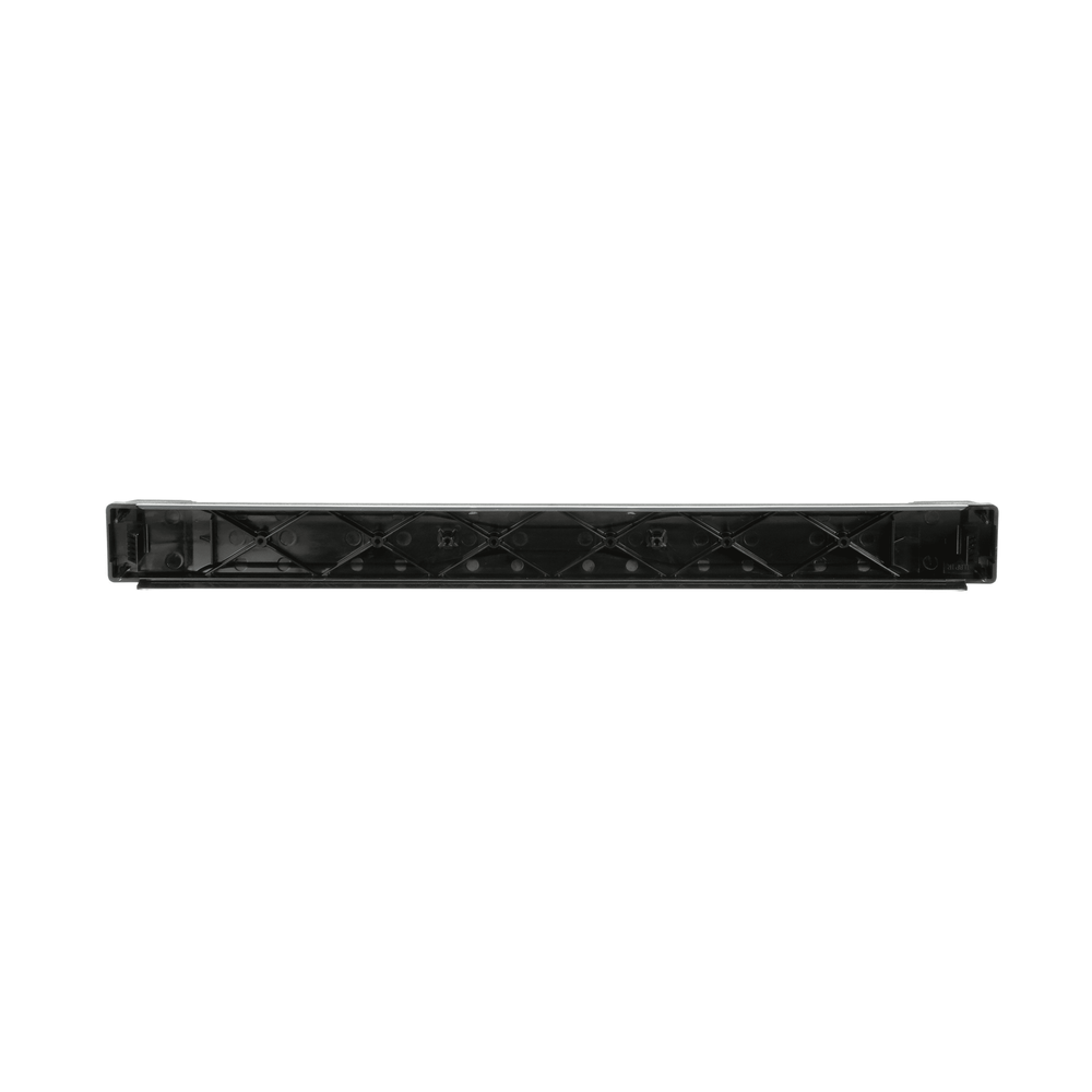 Tapa Ciega Estándar de 19in, Compatible con Racks con Rieles de Orificio Roscado, Instalación sin Herramienta, Plano, 1 UR, Color Negro