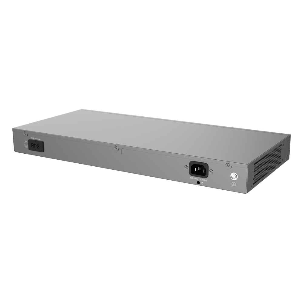 Switch Empresarial Administrable Capa 2++ / Serie GWN7800 Pro / 24 Puertos Gigabit Ethernet / 2 SFP+ / Switching 88 Gbps / VLAN 4K / QoS Avanzado / GDMS Cloud