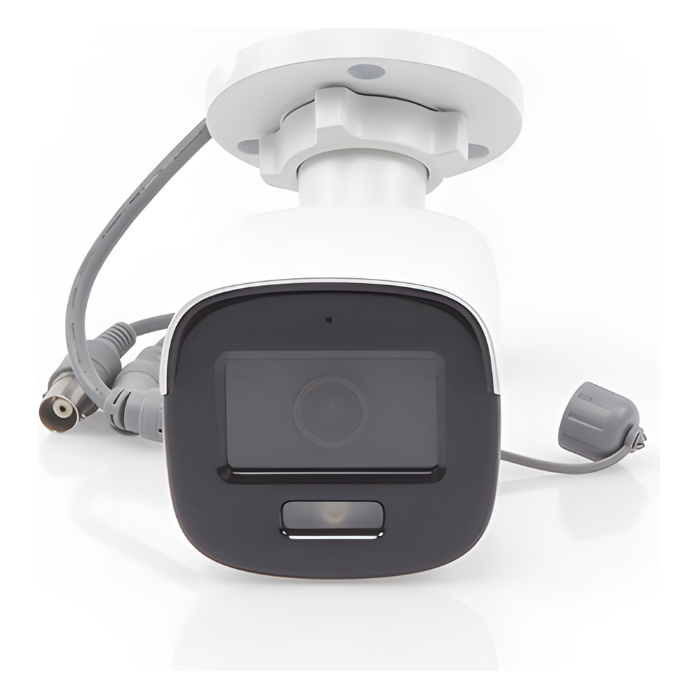 [Dual Light + ColorVu] Bala TURBOHD 2 Megapixel (1080p) / Lente 2.8 mm / 20 mts IR + 20 mts Luz Blanca / Gran Angular 105° / Exterior IP67 / Micrófono Integrado / dWDR / 4 Tecnologías