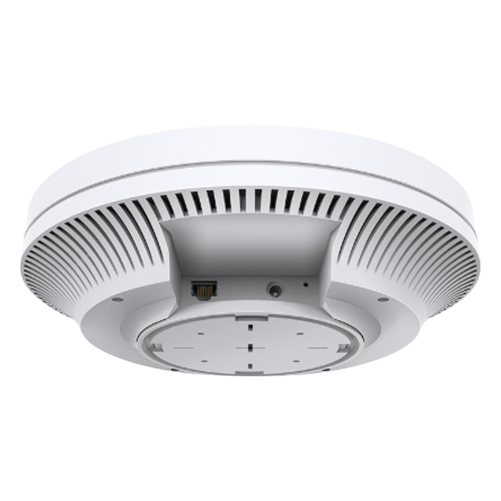 Punto de Acceso Omada / Wi-Fi 6 AX3600 MU-MIMO 4x4 / Alta Densidad de Usuarios / Configuración por Controlador o Stand-Alone / Para Montaje en Techo/pared. / Alimentación PoE+
