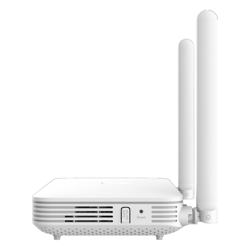ONT GPON OptiXstar WiFi6 con 4 puertos GE + 1 POTS + 1 CATV, conector SC/APC