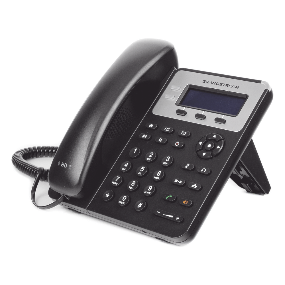 Teléfono IP Empresarial de 3 Líneas con 4 teclas de función, 8 teclas de extensión BLF y conferencia de 4 vías. PoE