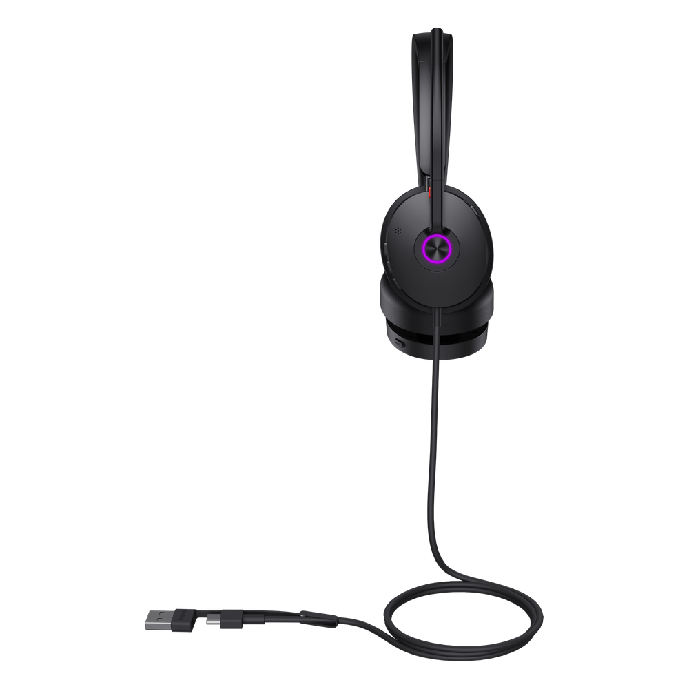 Diadema Yealink UH48 Dual Teams USB-C/A Certificada para Teams y Soporte Multiplataforma UC