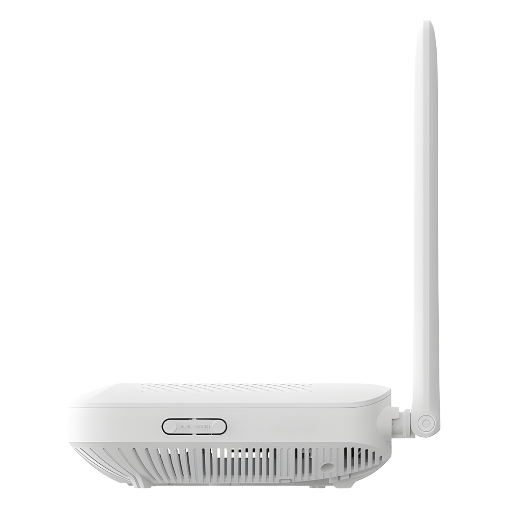 ONU GPON WiFi (2.4/5 GHz), 2 antenas de 5 dBi, Compatible con OLT de Terceros, MIMO 2x2, 2 Puertos Gigabit, conector SC/UPC, (Gestión WAN desde la Interfaz de la ONU)