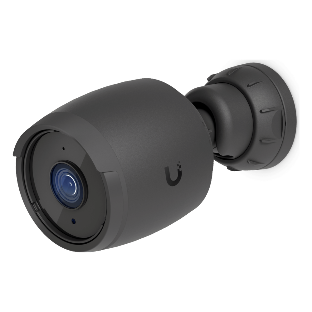 Cámara UniFi Protect G6 Bullet, PoE, 1.8" 4K, AI Multi-TOPS, Visión Nocturna IR 30m, Protección IP66, Reconocimiento Facial y Placa, Montaje en Pared, Techo y Poste