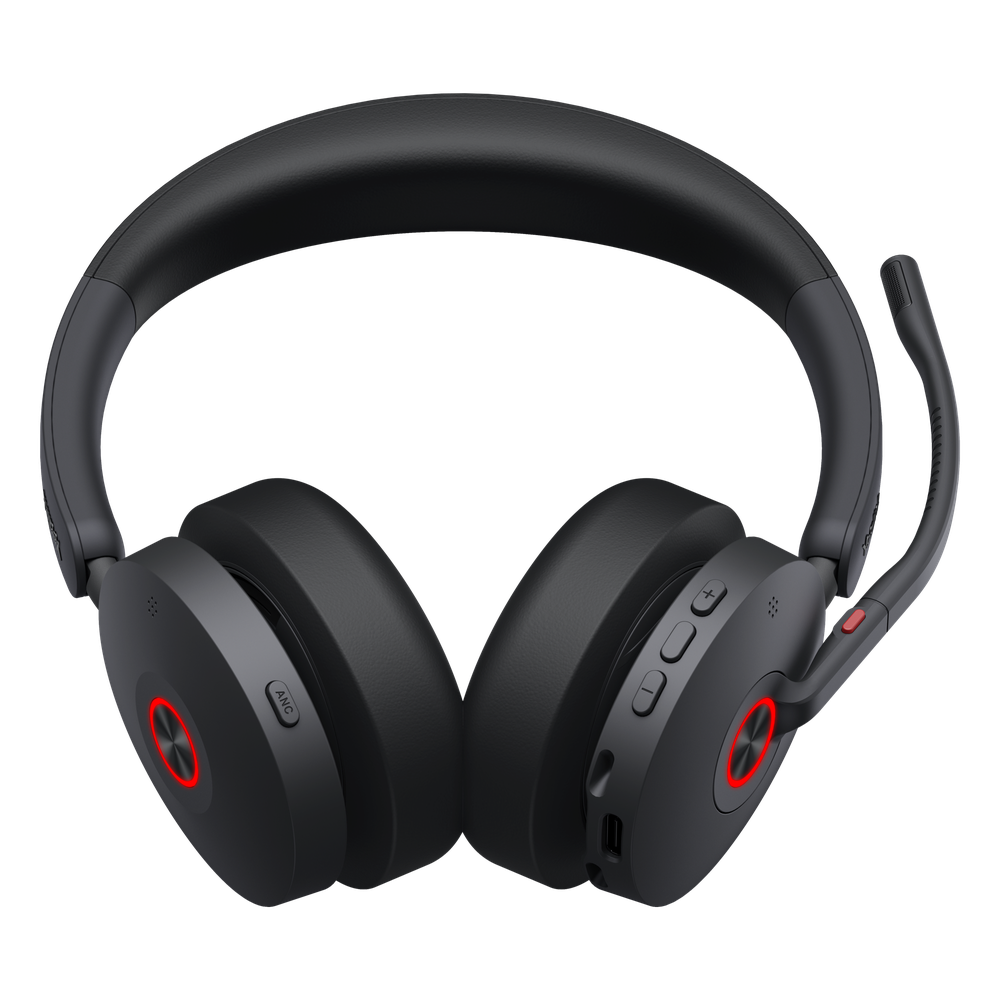 Diadema Inalambrica BH74 Teams USB C/A de Yealink con Tecnología de 6 Micrófonos y Acoustic Shield 3.0 para Voz Clara