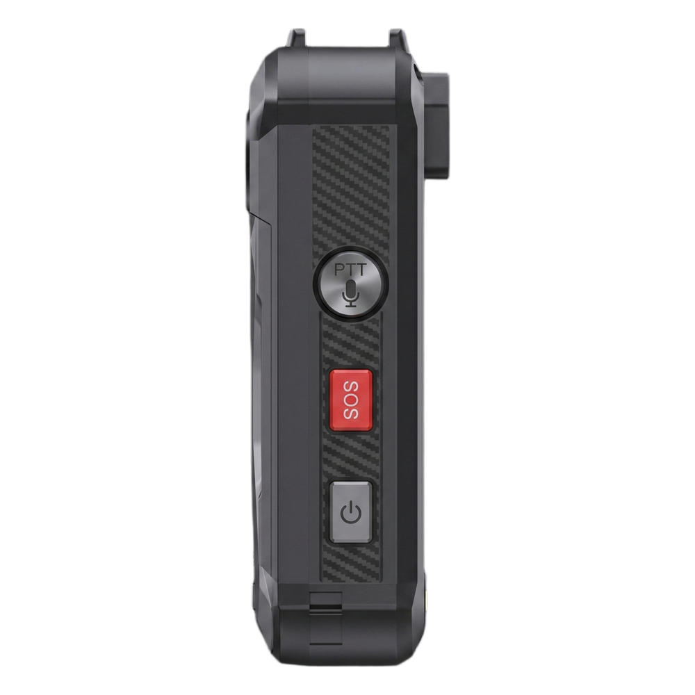 Body Camera Portátil / Grabación a 2K / Pantalla 2.4" LCD / IP68 / H.265 / 64GB de Almacenamiento / GPS / WIFI / 3G y 4G / Fotos de Hasta 40 Megapixel / Micrófono Integrado
