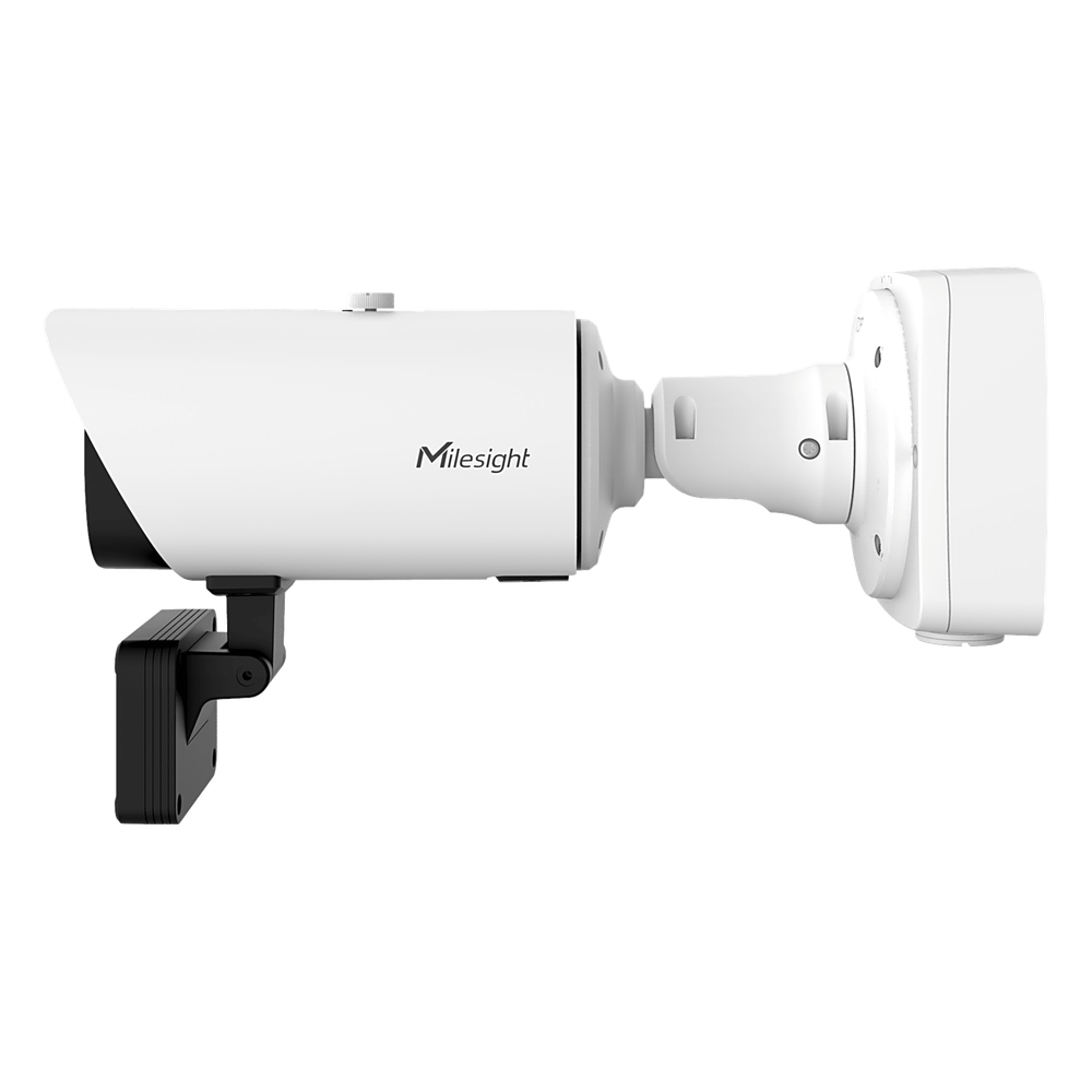 Cámara LPR 4MP / Sensor CMOS 1/1.8" / Zoom Óptico 4X 8-32mm / IR 50 mts (164 ft) / ANPR hasta 40 mts / Cobertura 2 carriles / IP67 IK10 / PoE+ / H.265