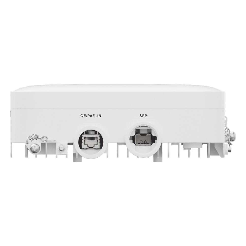 Punto de Acceso eKit exterior IP68 Wi-Fi 6 / 1.7 Gbps / MU-MIMO / Antena Sectorial 65º(H) 54º(V) / 1 Puerto PoE in Gigabit + 1 Puerto SFP Gigabit / BLE / Hasta 1,024 Clientes /  Libre de licenciamiento