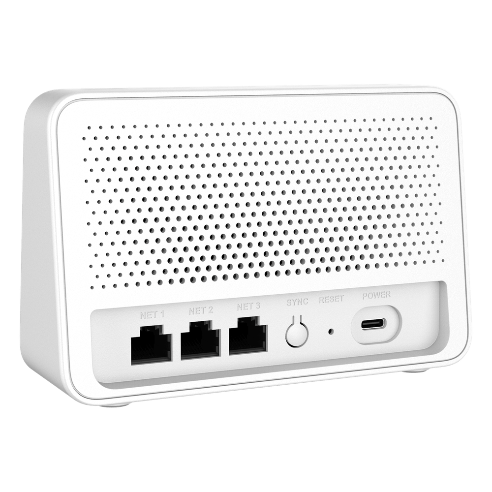 Router Wi-Fi 6 AX3000 / Banda Dual 2.4G 2x2:2 y 5G 3x3:2 / MU-MIMO / XTRA Range / 2 Puertos WAN y 3 Gigabit LAN / VPN Integrada / 128 Dispositivos / Red Mesh / Gestión Cloud GDMS