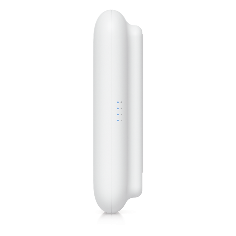 Access Point UniFi UK Ultra Navaja Suiza WiFi 5, MU-MIMO 2x2, instalación flexible, antena sectorial integrada, (2) conectores RP-SMA para antenas omnidireccionales externas, para interior o exterior (IPX6)