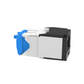 Conector Jack RJ45 Estilo TG, Mini-Com, Categoría 6A, Con Gel Resistente a la Corrosión, de 8 Posiciones y 8 Cables, Color Negro