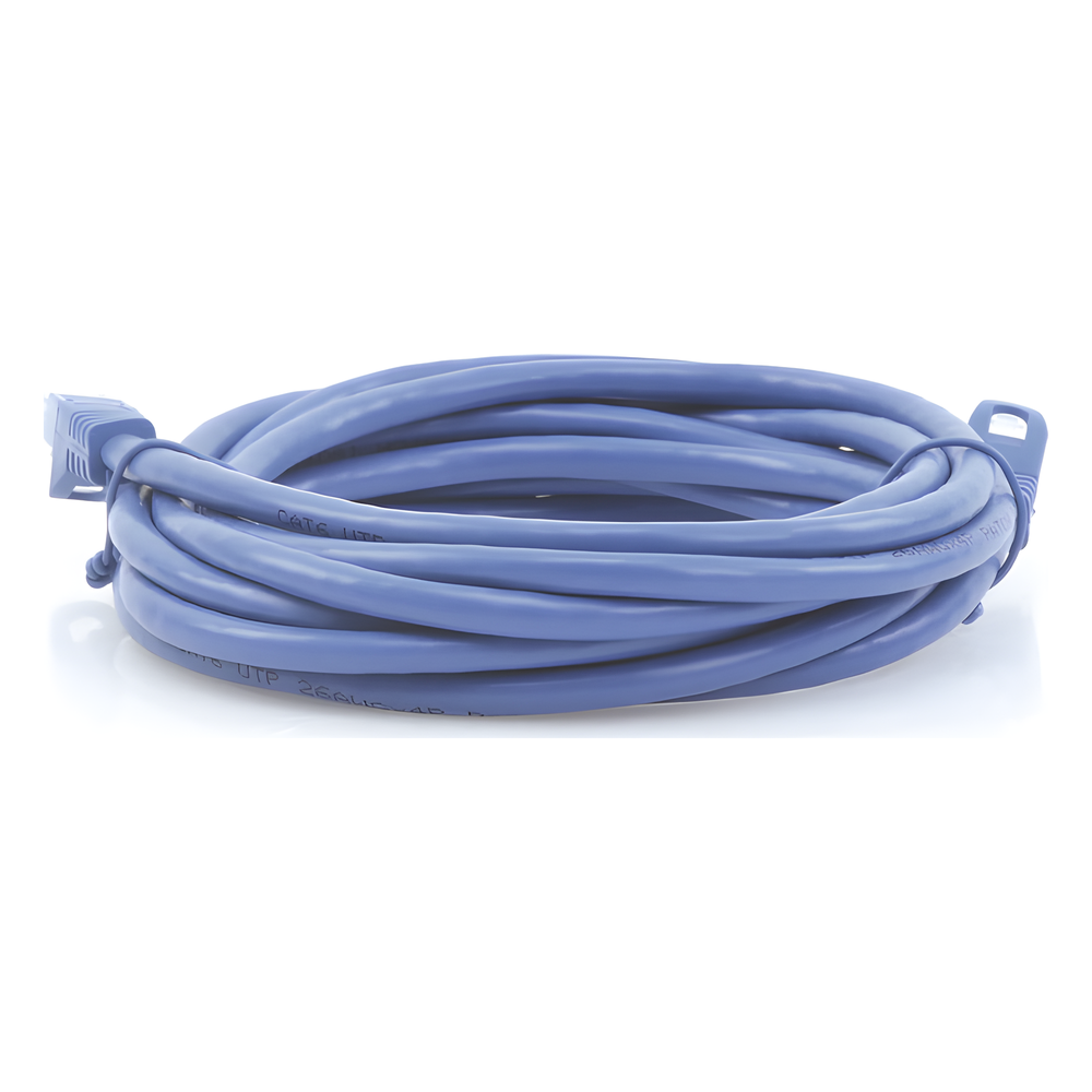 Cable de Parcheo UTP Cat6 - 3 Metros (9.84 Pies) - Azul