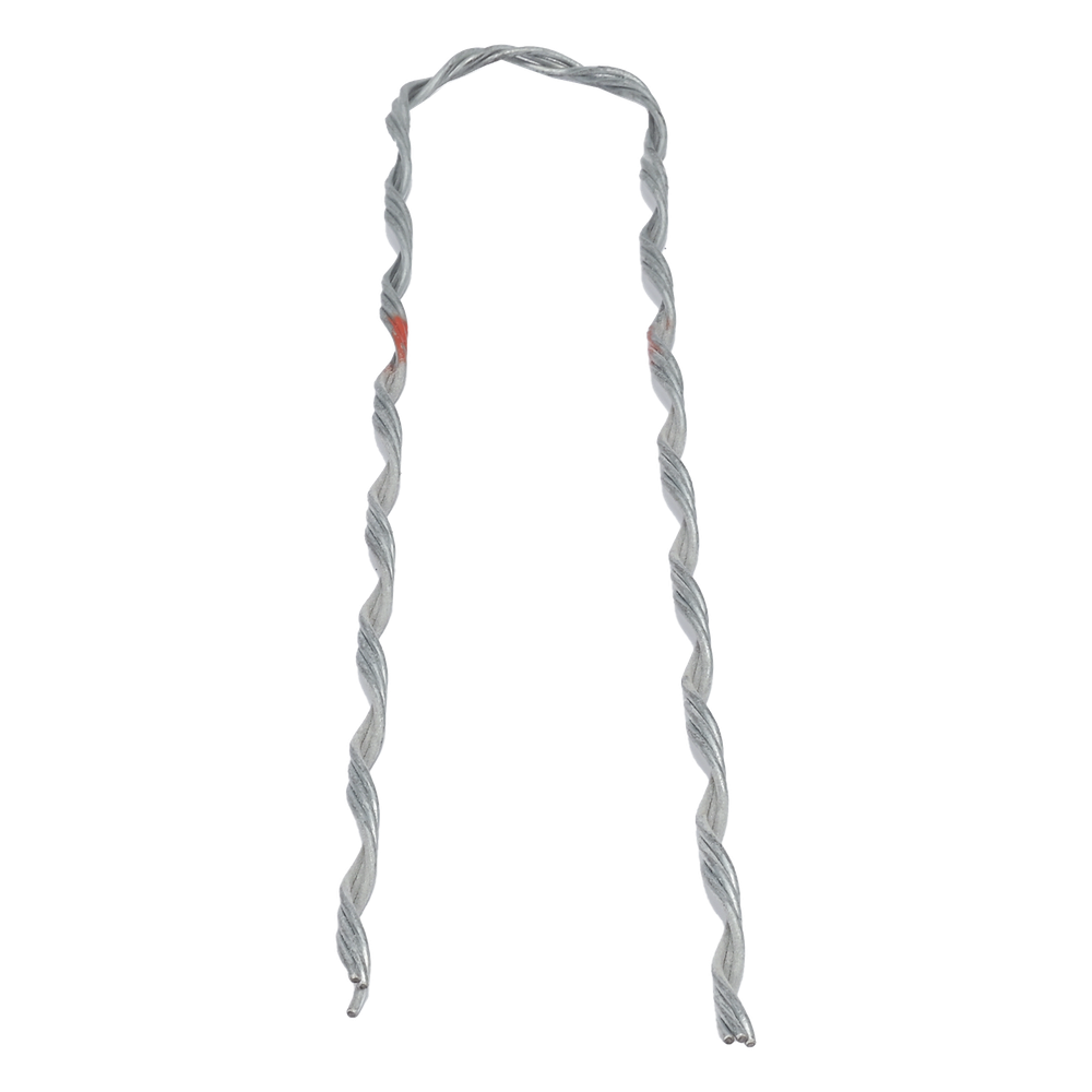 Remate Preformado para Fibra Óptica Figura 8, Span 100 m, para mensajero de acero con diámetro &Phi; 3.6  mm