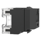 Conector Jack Estilo 110 (de Impacto), Tipo Keystone, Categoría 6A, de 8 Posiciones y 8 Cables, Color Negro