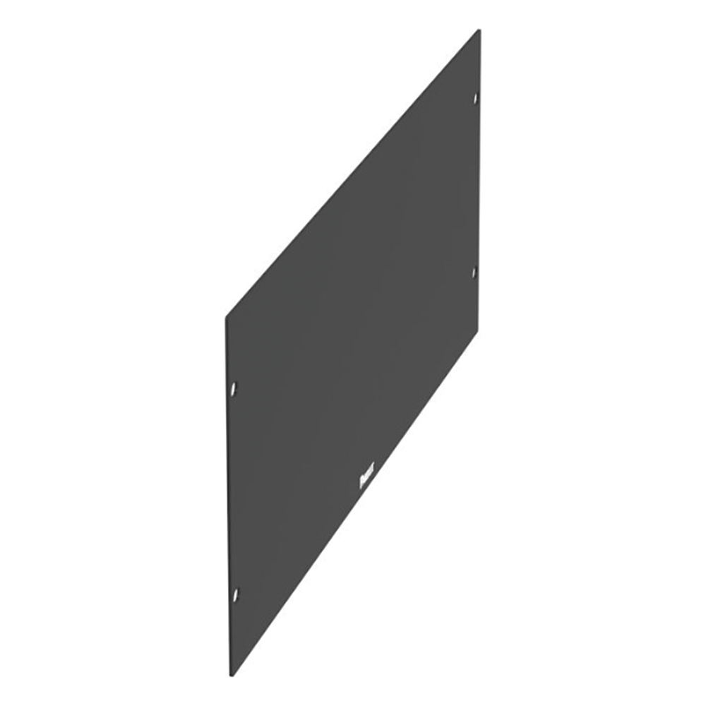 Tapa Ciega Para Rack Estándar de 19in, Plano, de Acero, 4UR, Color Negro