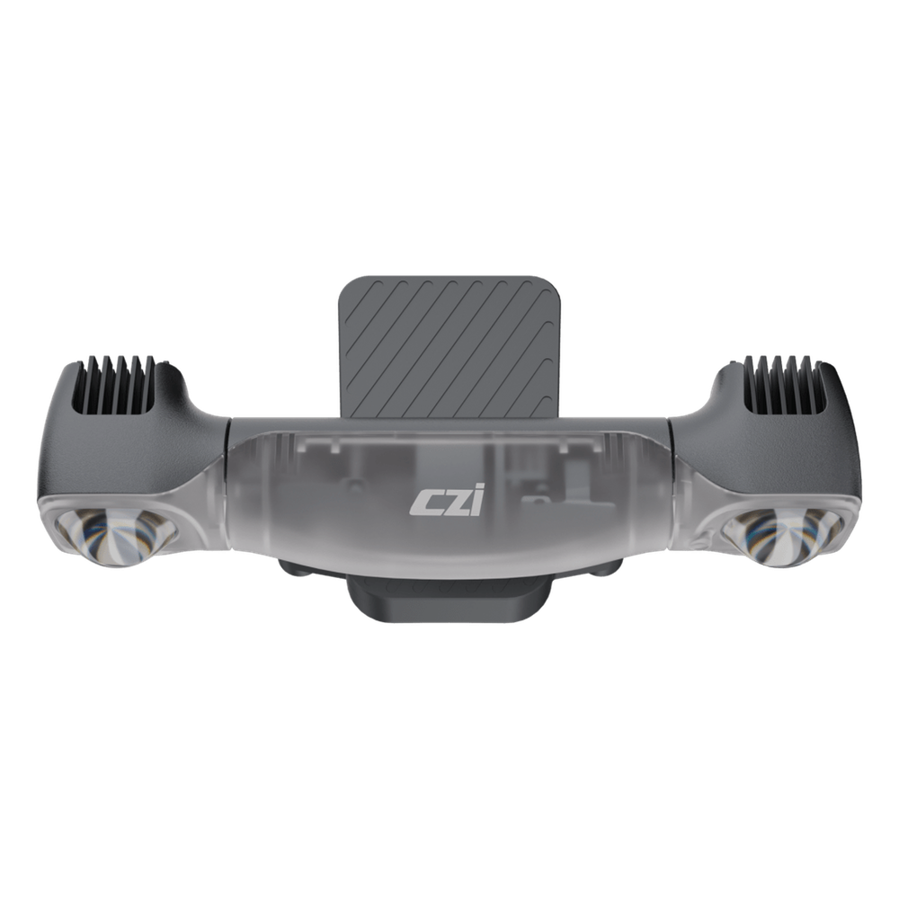 Luz de búsqueda, 30W LED Blanco, 100m Alcance, Algoritmo AI, Luz Roja/Azul/Amarilla, Láser Verde, Compatible Mavic3Enterprise/Matrice4, Peso 130g
