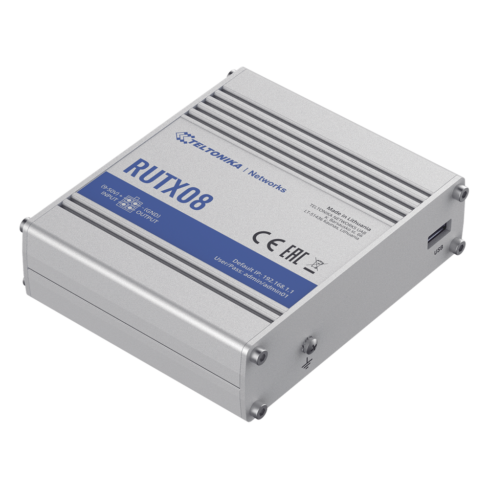 Router Industrial Ethernet VPN / 4 Puertos Gigabit / Quad-Core 717 MHz / 256 MB RAM / RMS / -40°C a 75°C