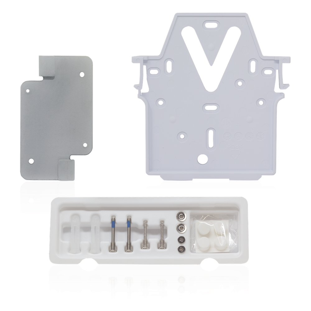 Punto de Acceso Wi-Fi 6 de 3 Gbps para 300 Usuarios, MU-MIMO 2x2 / Adopción Fácil por Bluetooth / Para Interior / Montaje Rápido QuickMount™ para Techo o Pared / DPI para Bloqueo de Aplicaciones / Equipo de USA