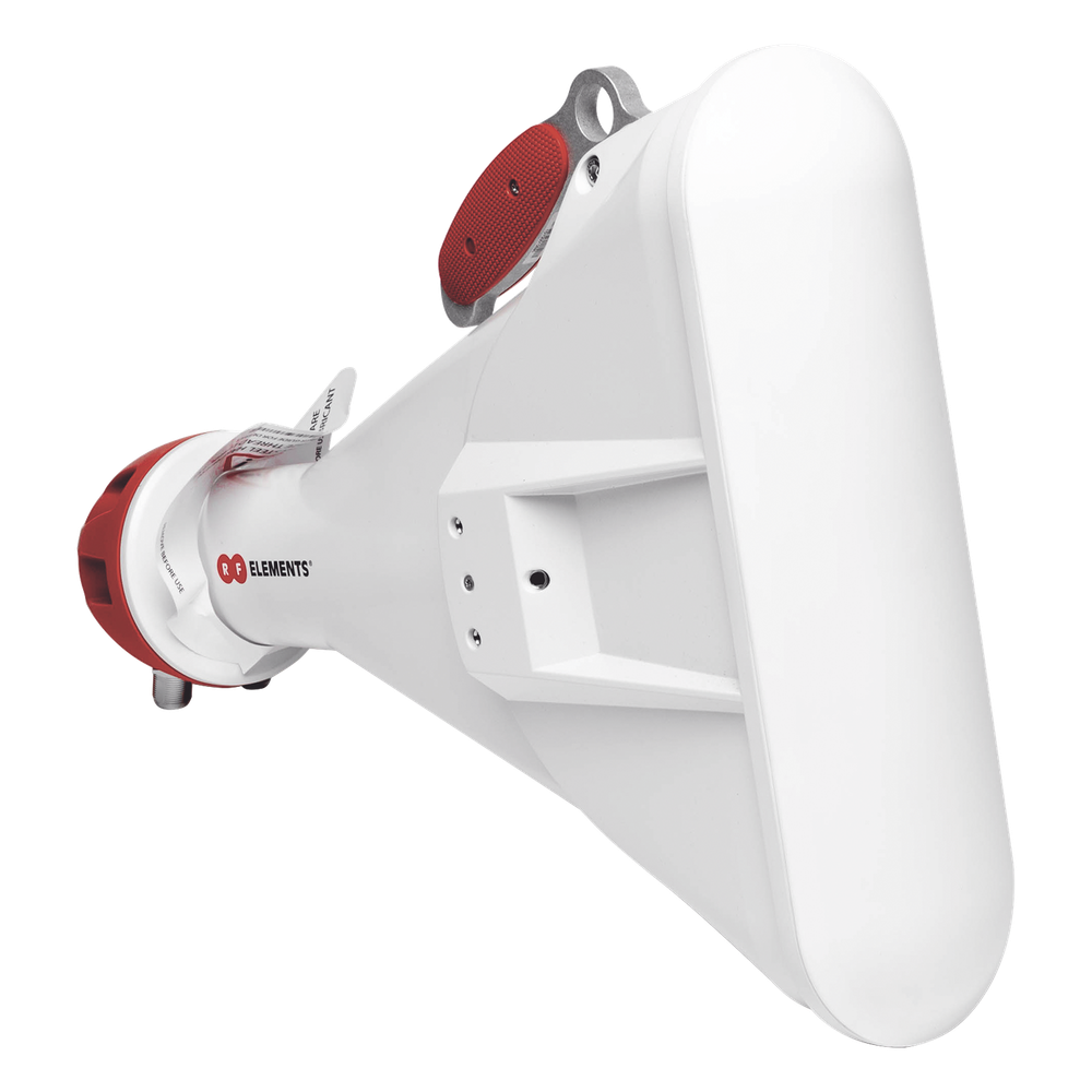 Antena Sectorial Asimétrica Carrier Class apertura 60 grados tipo cuerno 17 dBi 5180-6000 MHz conectores tipo N hembra