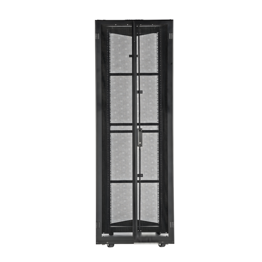 Gabinete FlexFusion para Centros de Datos, 45 UR, 800 mm de Ancho, 1070 mm de Profundidad, Fabricado en Acero, Color Negro