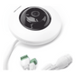 Mini Fisheye IP 5 Megapixel / Panorámica 180° - 360° / Microfono Integrado / 8 mts IR / Uso en Interior / PoE / Múltiples Vistas por iVMS-4200 / Alarmas I/O / Micro SD