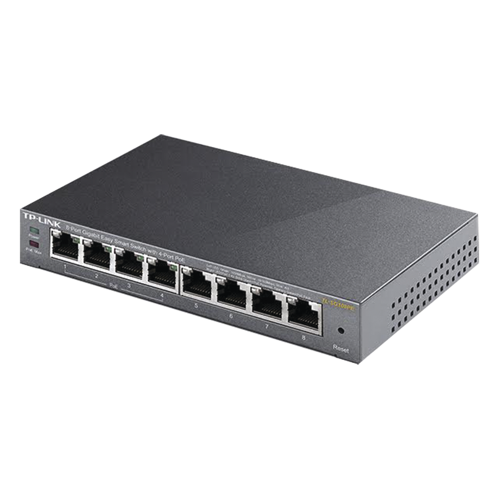 Easy Smart Switch PoE JetStream , 8 puertos 10/100/1000 Mbps  55 W