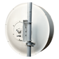 1 Antena Direccional Dual-Polaridad MLO Alto Rendimiento / diámetro  de 39.6 cm / 4.9-7.2 GHz / Ganancia 27 dBi / SLANT de 45 ° o 90 °  / Conector N-Hembra / Montaje, jumpers y radomo incluidos.