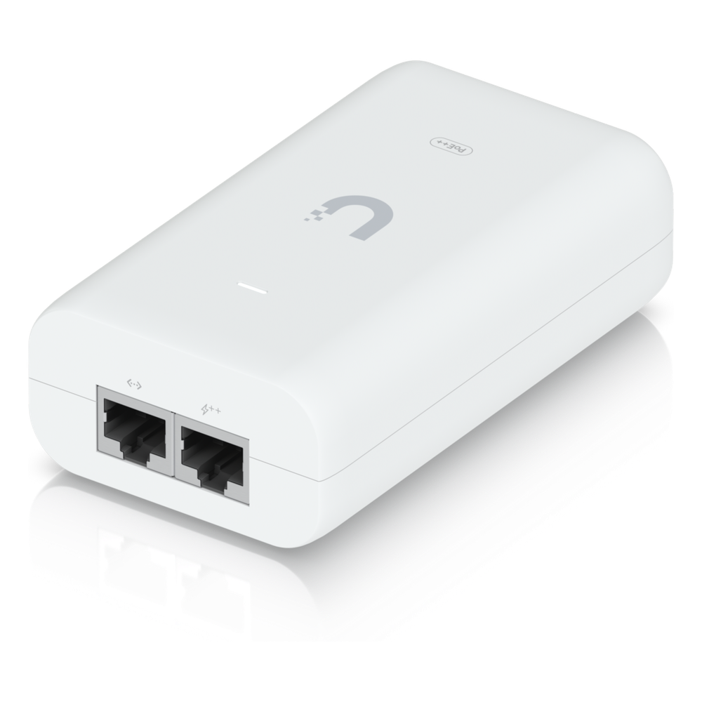 Adaptador PoE++ / 48V DC @ 1.25A/ hasta 60W / Gigabit LAN / Protecciones de Sobretensión