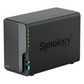 NAS DiskStation DS225+ | 2 Bahías | Intel Celeron J4125 | 2 GB DDR4 | Hasta 40 TB | Puertos 1GbE y 2.5GbE | USB 3.2 Gen 1 | Compatible con RAID | Synology DSM.
