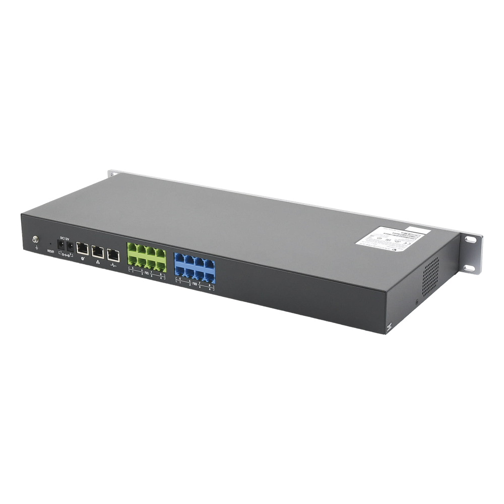 Conmutador IP-PBX para hasta 1500 usuarios y 200 llamadas simultaneas, 8FXO, 8FXS, solución para PyMEs