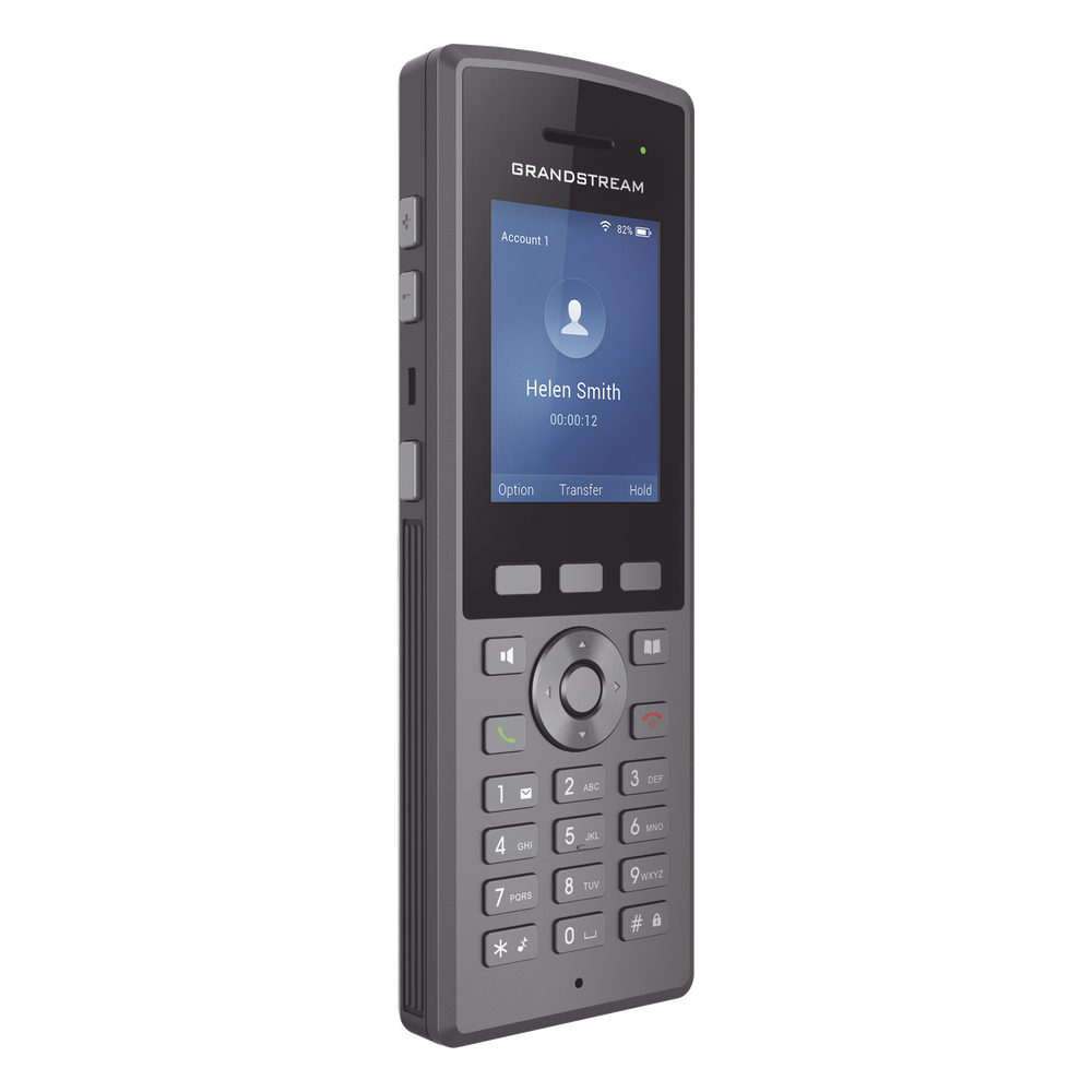 Teléfono WiFi portátil empresarial con diseño resistente IP67, conectividad a la red VoIP vía WiFi