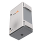 Gabinete de Acero Ventilado para Exterior 380 x 660 x 240 mm con Rieles DIN y 4 Placas Laterales para Montaje de Equipos por Fuera
