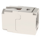 Módulo Acoplador RJ45 a RJ45, Mini-Com, Categoría 6, Color Blanco Mate