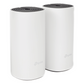 Kit de Router inalámbrico mesh Deco E4 para Hogar / Doble banda AC 1200  / 2 puertos 10/100 Mbps / Compatible con amazon alexa.