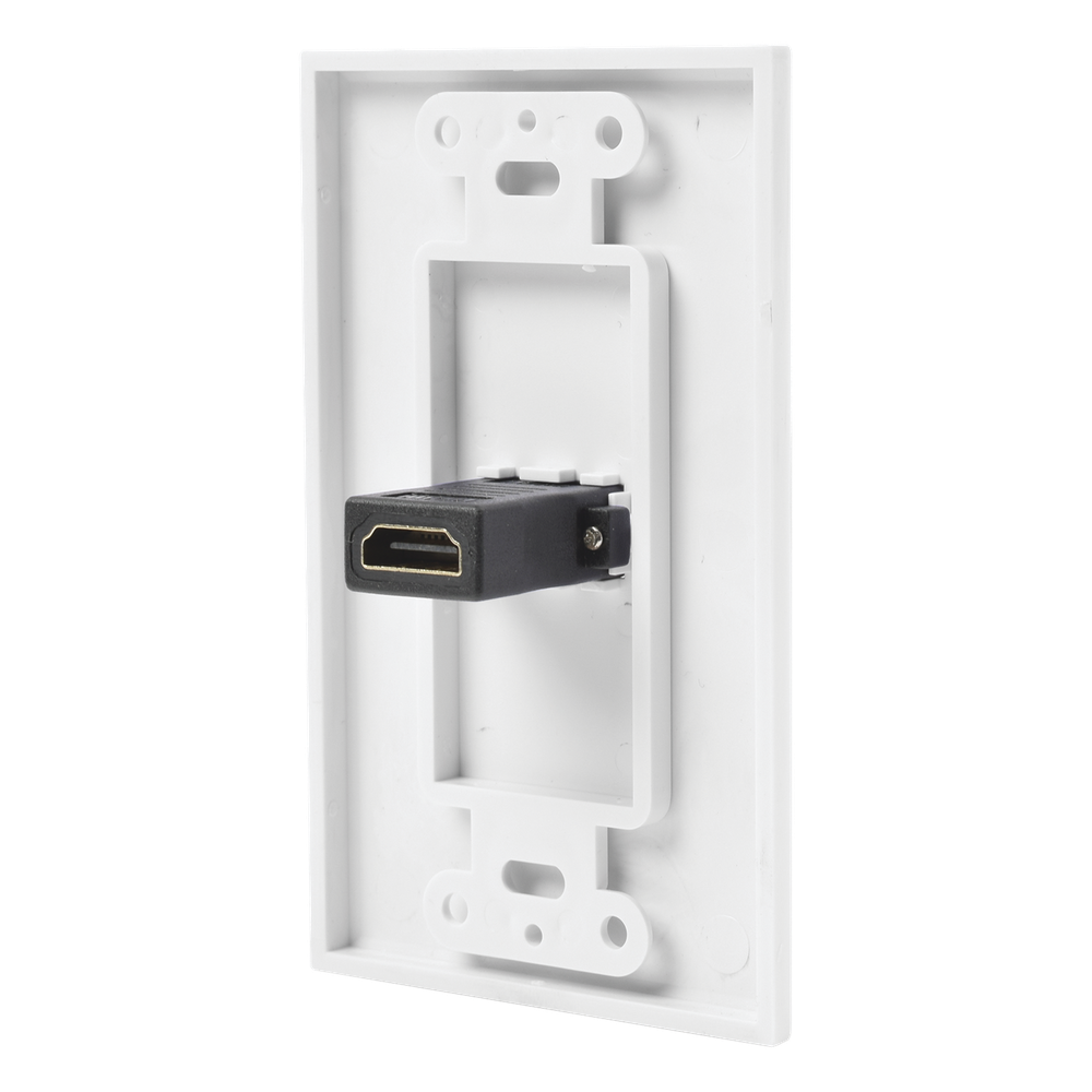 Placa de Pared 1 Puerto HDMI Hembra a Hembra