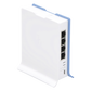 (hAP lite TC) 4 Puertos Fast Ethernet, Wi-Fi 2.4 GHz 802.11 b/g/n y base tipo Torre