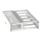 Organizador de Cables Horizontal NetManager de Alta Densidad, Doble (Frontal y Posterior), Para Rack de 19in, 2UR, Color Blanco