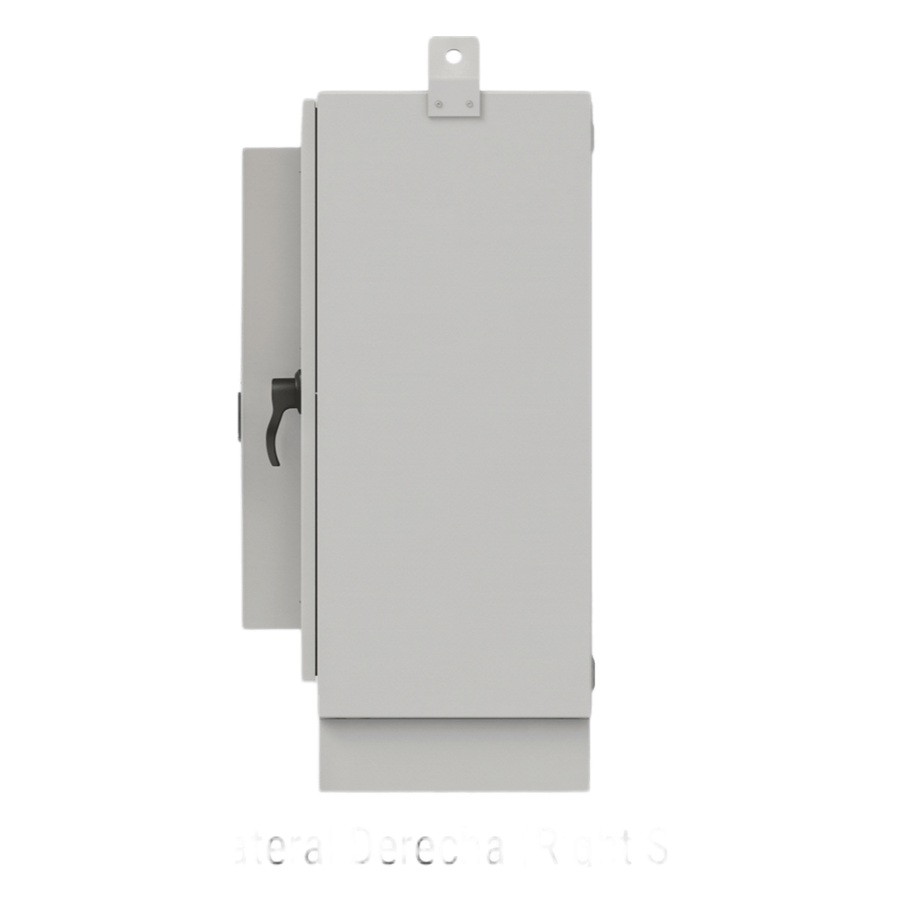 Gabinete para Exterior Tipo 4X Doble Puerta de 22 UR / Aluminio Soldado / 1270 x 762 x 1118 mm / Exterior IP66 / Montaje Almohadilla / Aislamiento Térmico / Aire de Precisión / Gris RAL 7035