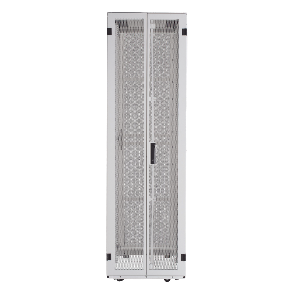 Gabinete FlexFusion™ XGL (Light) para Centros de Datos, 42 UR, 800 mm de Ancho, 1070 mm de Profundidad, Fabricado en Acero, Color Blanco