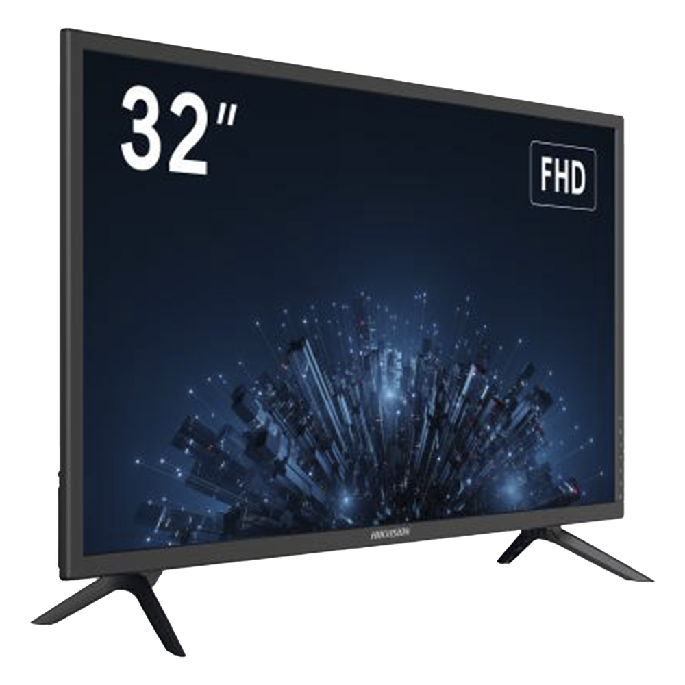 Monitor LED 32" / 2 Altavoces Potentes / Ángulo de Visión 178° / Entradas HDMI y VGA / Uso 24-7 / Montaje VESA (100 X 100) / Calibración Inteligente de Imagen