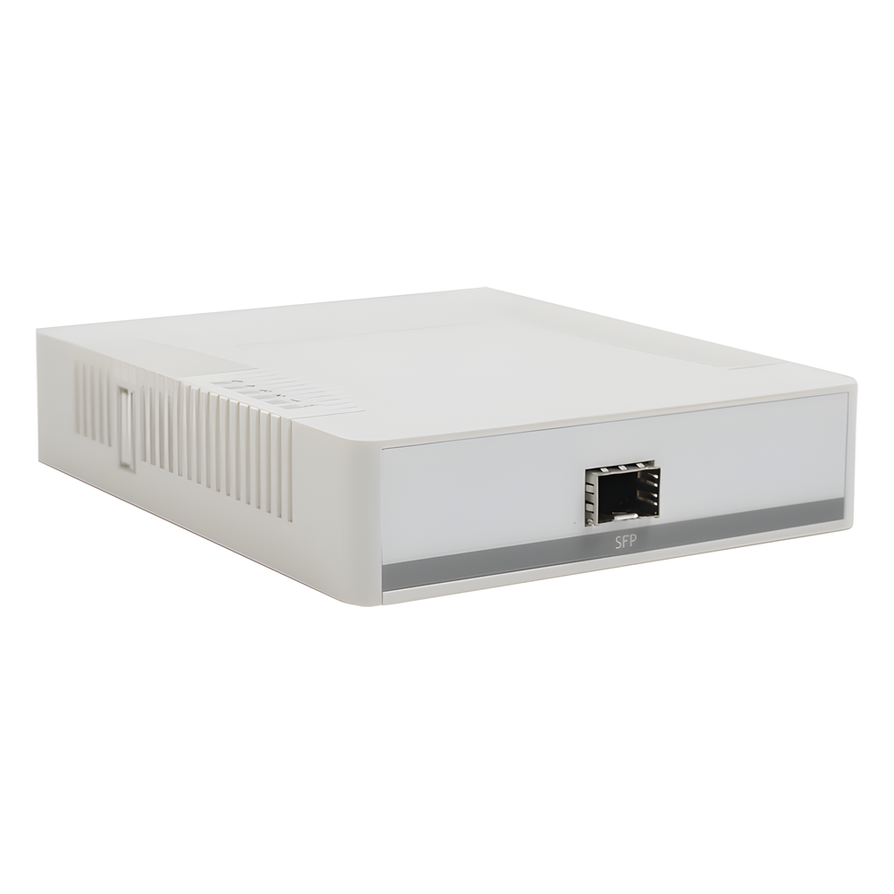 (RB260GSP) Switch Mikrotik 5 puertos PoE (Pasivo) (1in/4out) Gigabit Ethernet y 1 SFP