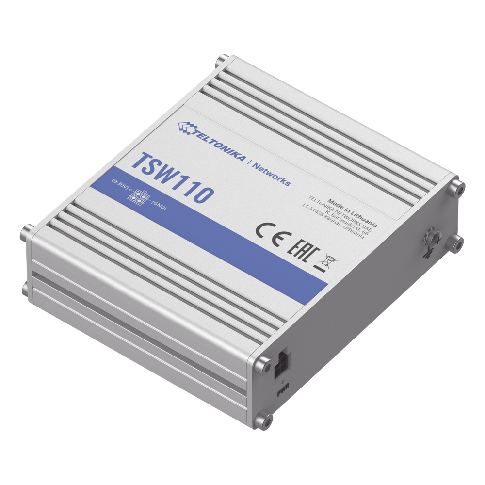 Switch Industrial No-Administrable 5 puertos Gigabit
