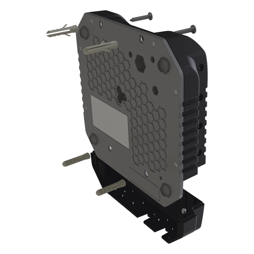 (LtAP) - A heavy-duty 2.4GHz access point with two miniPCI slots, three SIM slots and GNSS support (GPS, GLONASS, BeiDou, Galileo)