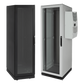 Gabinete de Telecomunicaciones ProLine V/D, 600 mm de Ancho, 1000 mm de Profundidad, Compatible Con Aire Acondicionado Tipo G52, NEMA 12, 42 UR, Color Negro