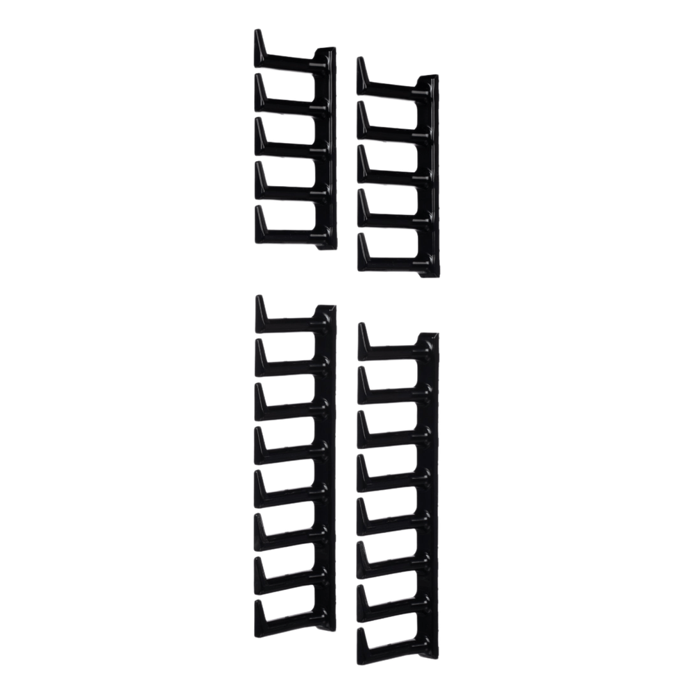 Kit de Dedos Para Administración de Cables en Gabinetes FlexFusion™, de 42 o 45 UR,  Dedos de 100 mm de Longitud, Color Negro